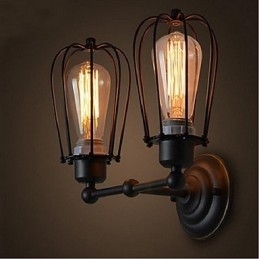 Retro Grapefrukt Amerikansk Landsby Jern Antikk Restaurant Korridor Midtgang Vegglampe Vegglampe