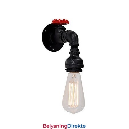 Vannrør Vegglamper Retro Industriell Stil Kreativ Landlig Metall Restaurant Kafé Barer Barbord Vegglamper