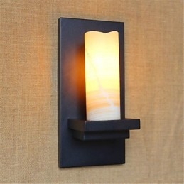 Landlig Retro-Maleri For Øyebeskyttelse Omgivelseslys Vegglampe Vegglampe