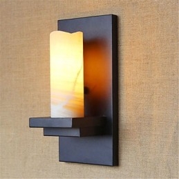 Landlig Retro-Maleri For Øyebeskyttelse Omgivelseslys Vegglampe Vegglampe