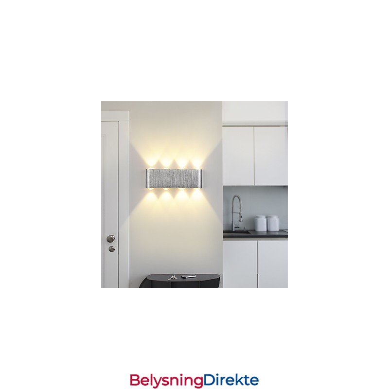 Moderne Lys Aluminiums Innfelt Vegglampe Integrert