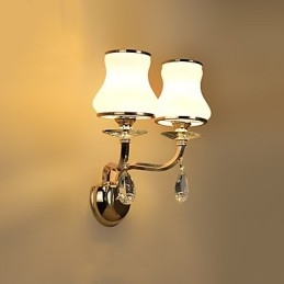 Moderne, Samtidskunstnerisk Galvanisert Funksjon For Krystall, Omgivelseslys, Vegglampe