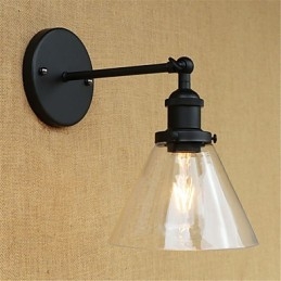 Landlig Retro Galvanisert Funksjon For Mini-Stil Øyebeskyttelse Omgivelseslys Vegglampetter