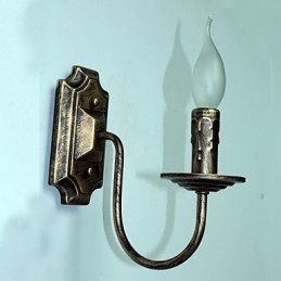 Antikk Vegglampe Stearinlysformet Enkel Korridor Balkonglampe Vegglampe