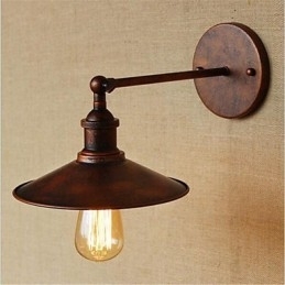 Landlig Retro Galvanisert Funksjon For Mini-Stil Øyebeskyttelse Omgivelseslysvegg