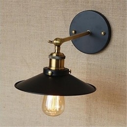 Landlig Retro Galvanisert Funksjon For Mini-Stil Øyebeskyttelse Omgivelseslysvegg
