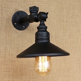 Rustikk Hyttelandlig Retro-Maleri For Mini-Stil Omgivelseslys Vegglampetter