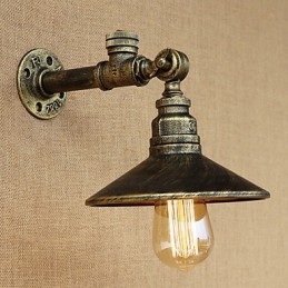Rustikk Hyttelandlig Retro-Maleri For Mini-Stil Omgivelseslys Vegglampetter