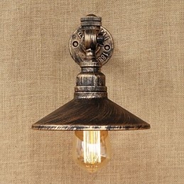 Rustikk Hyttelandlig Retro-Maleri For Mini-Stil Omgivelseslys Vegglampetter
