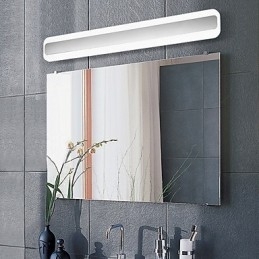 Integrert Moderne, Samtidskunst Kromfunksjon For Omgivelseslys Baderomsbelysning Vegglampe