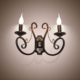 Ny Retro Loftslampe I Amerikansk Stil, Retro Vegglampe Til Soverom, Vegglampe, Stearinlyslampe