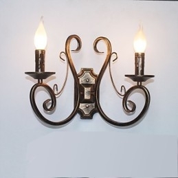 Ny Retro Loftslampe I Amerikansk Stil, Retro Vegglampe Til Soverom, Vegglampe, Stearinlyslampe