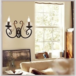 Ny Retro Loftslampe I Amerikansk Stil, Retro Vegglampe Til Soverom, Vegglampe, Stearinlyslampe
