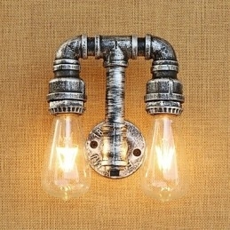 Landlig Retro-Maleri For Svingarm Med Omgivelseslys Vegglampe