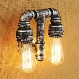 Landlig Retro-Maleri For Svingarm Med Omgivelseslys Vegglampe