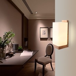 Moderne Samtidsmaleri Funksjon For Øyebeskyttelse Omgivelseslys Vegglampe Vegglampe