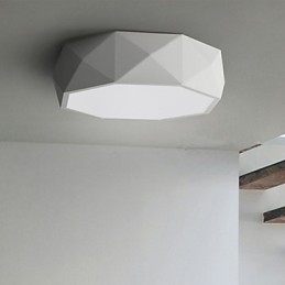 Geometriske Taklamper Hvitt Lys Konsis Moderne