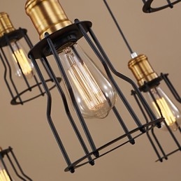 Landsdesignere Maler Metalllysekrone