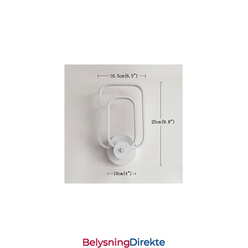 Vegglampe I Aluminium, Moderne, Minimalistisk, Balkongtrapp, Dekorativ Vegglampe, Nattbordslampe