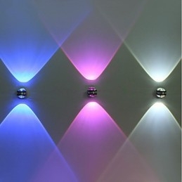 Flerfarget Mini-Stil Omgivelseslys Vegglampe Vegglampe
