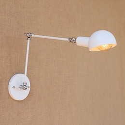 Maleri I Vintagestil For Øyebeskyttelse Med Svingarm I Ministil, Omgivelseslys, Svingarmlamper, Vegglamper