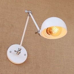 Maleri I Vintagestil For Øyebeskyttelse Med Svingarm I Ministil, Omgivelseslys, Svingarmlamper, Vegglamper