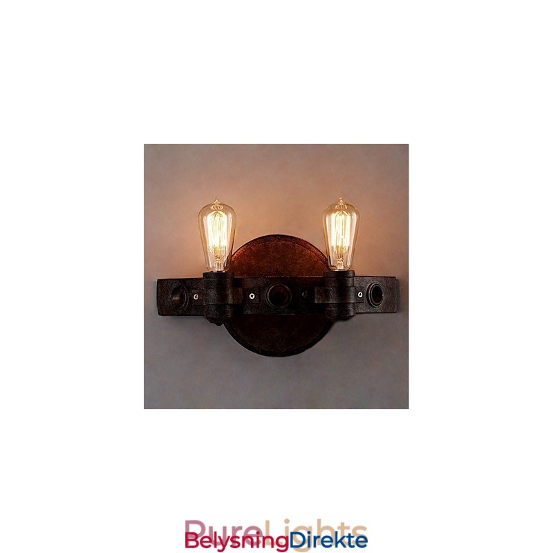 Loft-Stil Vintage Industriell Kreativ Personlighet Metall Vegglampe For Kaffestue Bar Foaje Dekorer Veggbelysning