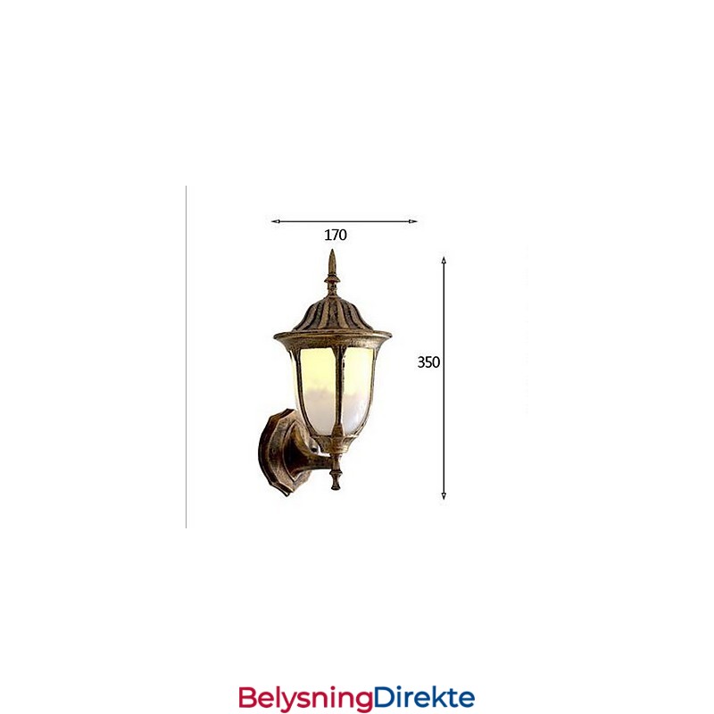 Vintage Andre Funksjoner Opplyst Vegglampetter Vegglampe
