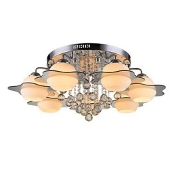 Fjernstyrt 7 Lys Med Blårød Moderne Taklampe For Innfelling