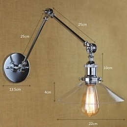 Vintage Country Retro Galvanisert Funksjon For Mini Style Swing Arm Ambient Light Swing