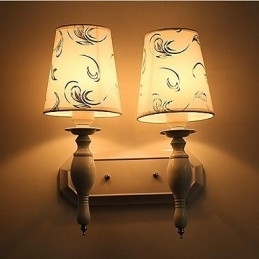 Moderne Samtids Galvanisert Opplyst Vegglampe Vegglampe