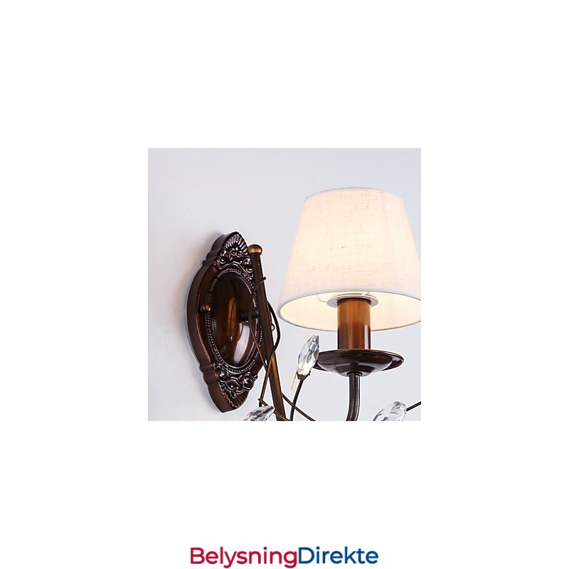 Rustikk Lodge Country Galvanisert Funksjon For Mini-Stil Omgivelseslys Vegglampe