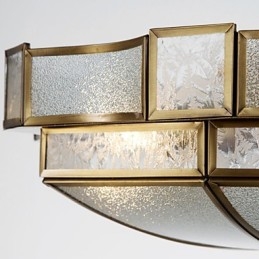 Moderne, Samtidskunst Dekorativ Design Taklampe I Kobberfamilie