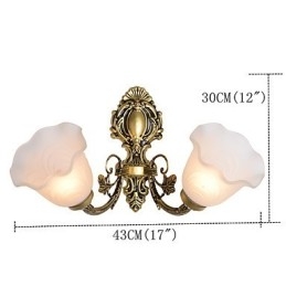 Landlig Maling For Mini-Stil Opplyst Vegglampe Med Vegglampe
