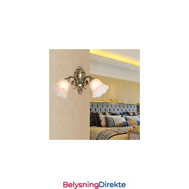 Landlig Maling For Mini-Stil Opplyst Vegglampe Med Vegglampe