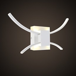Integrert Moderne, Samtidsanodisert Funksjon For Øyebeskyttelse, Opplyst Vegglampe, Vegglampe
