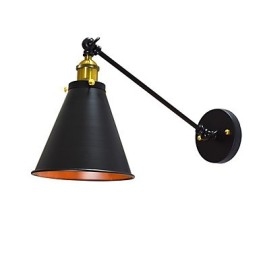 Buzz Paint Enkeltvegg Jernvegglampe Dum Svart Lyssabellampe På Vegg