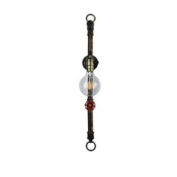Vegglampe Vegglampe Veggjernsvegglampe Dum Black Lightsaber-Lampe På Veggen