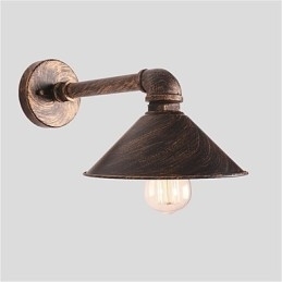 Vannrør Vegglamper Retro Industriell Stil Kreativ Landlig Metall Restaurant Kafé Barer Barbord Vegglamper