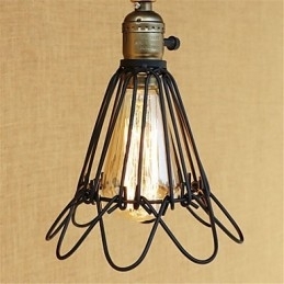 Rustikk Hytte, Landlig Retro-Maling For Mini-Svingarm, Omgivelseslyshuske