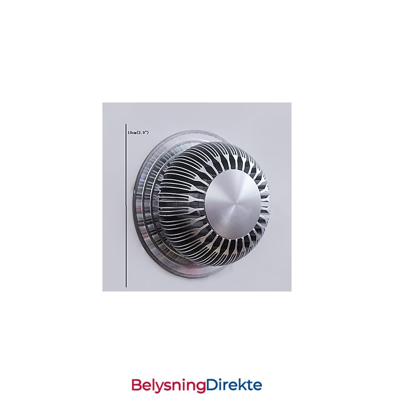Moderne Lys Aluminiums Innfelt Vegglampe Dekorerer Vegglamper