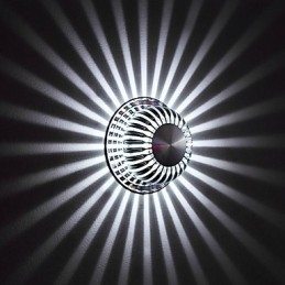 Moderne Lys Aluminiums Innfelt Vegglampe Dekorerer Vegglamper