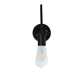 Vegglampetter Veggjern Vegglampe Dum Black Lightsaber-Lampe På Veggen