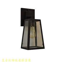 Vegglampe Vegglampe Veggjernsvegglampe Dum Black Lightsaber-Lampe På Veggen