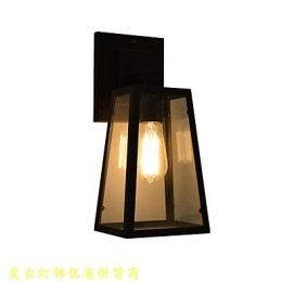 Vegglampe Vegglampe Veggjernsvegglampe Dum Black Lightsaber-Lampe På Veggen