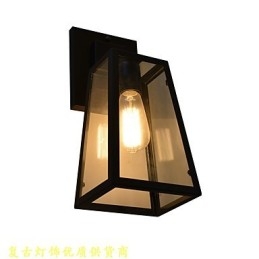 Vegglampe Vegglampe Veggjernsvegglampe Dum Black Lightsaber-Lampe På Veggen