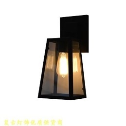 Vegglampe Vegglampe Veggjernsvegglampe Dum Black Lightsaber-Lampe På Veggen