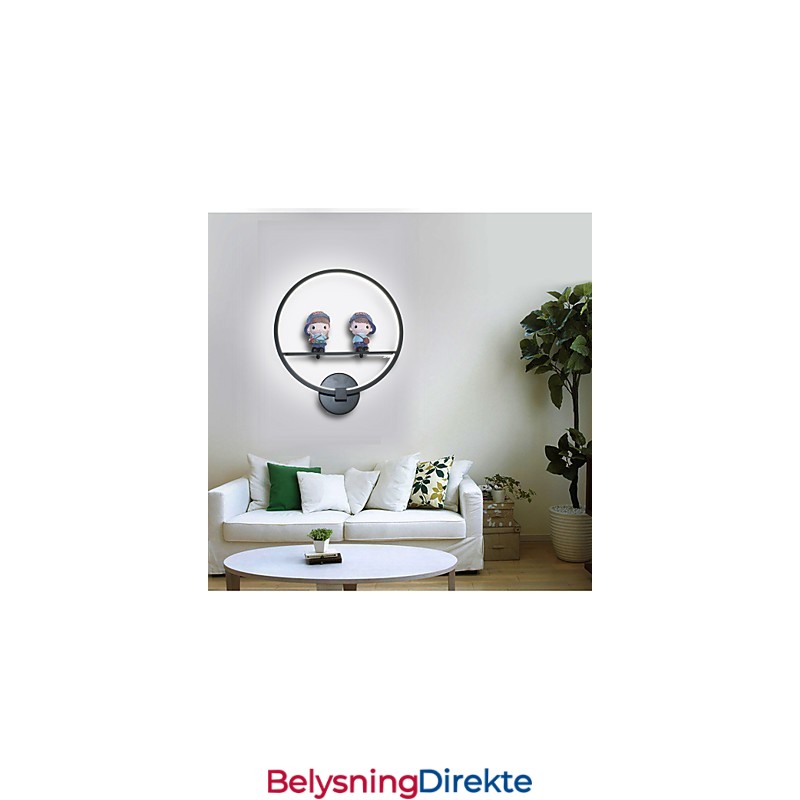 Moderne Kreativ Vegglampe Barneromsdekorasjon Personlighetlampe Innebygd Vegglampe Aluminiumsmateriale Veggkorridorlamper Og Lanterner