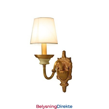 Enkel, Landlig, Tradisjonell, Klassisk Messingfunksjon For Mini-Stil, Opplyst Vegglampe