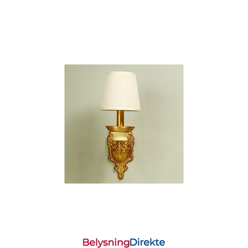 Enkel, Landlig, Tradisjonell, Klassisk Messingfunksjon For Mini-Stil, Opplyst Vegglampe